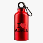 Металлическая бутылка 400 мл UV-DTF