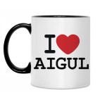 Кружка двухцветная