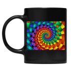 Кружка цветная UV-DTF