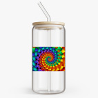 Банка с бамбуковой крышкой