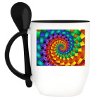 Кружка с ложкой