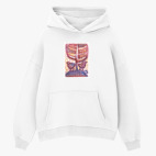 Толстовка худи оверсайз