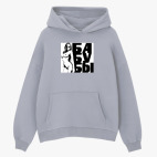 Толстовка худи оверсайз