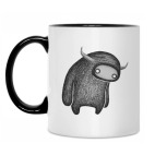 Кружка двухцветная