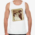 Майка Tank Top Монстр Франкенштейна и невеста