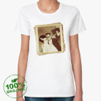 Женская футболка органик