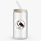 Банка с бамбуковой крышкой