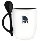 Кружка с ложкой