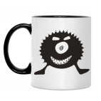 Кружка двухцветная