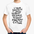 Детская футболка