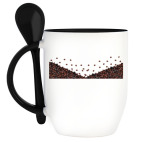 Кружка с ложкой