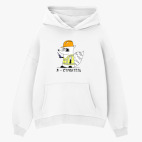 Толстовка худи оверсайз