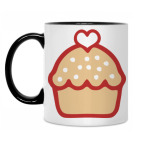 Кружка двухцветная