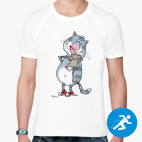 Мужская спортивная футболка