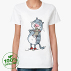 Женская футболка органик