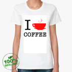 Женская футболка органик