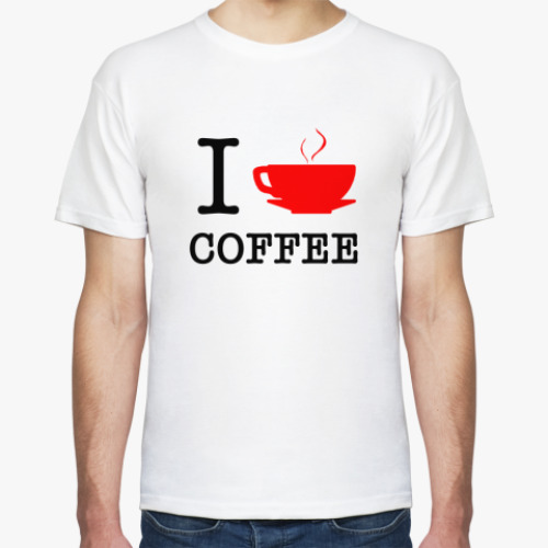 Футболка с принтом Cofe
