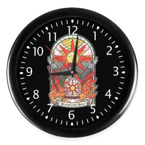 Часы с принтом Dark Souls Praise the sun