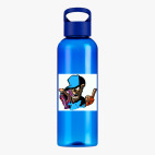 Прозрачная спортивная бутылка