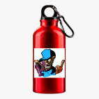 Металлическая бутылка 400 мл UV-DTF