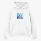 Толстовка худи оверсайз