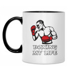 Кружка двухцветная