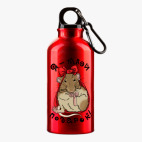 Металлическая бутылка 400 мл UV-DTF