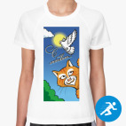 Женская спортивная футболка