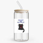 Банка с бамбуковой крышкой