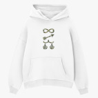 Толстовка худи оверсайз