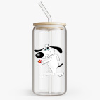 Банка с бамбуковой крышкой