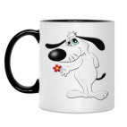 Кружка двухцветная