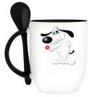 Кружка с ложкой