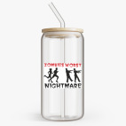 Банка с бамбуковой крышкой