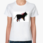 Сказочный кот в цветах