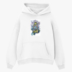 Толстовка худи оверсайз