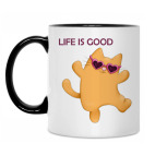 Кружка двухцветная