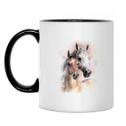 Кружка двухцветная