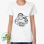 Женская футболка органик