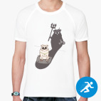 Мужская спортивная футболка