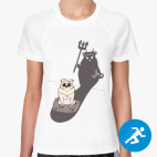 Женская спортивная футболка