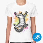 Женская спортивная футболка