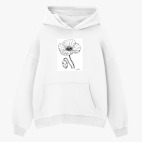 Толстовка худи оверсайз