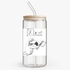 Банка с бамбуковой крышкой