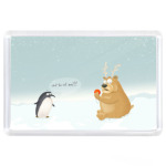 Пингвин и медведь