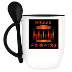 Кружка с ложкой