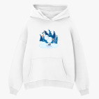 Толстовка худи оверсайз