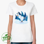 Женская футболка органик