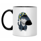 Кружка двухцветная