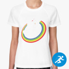 Женская спортивная футболка